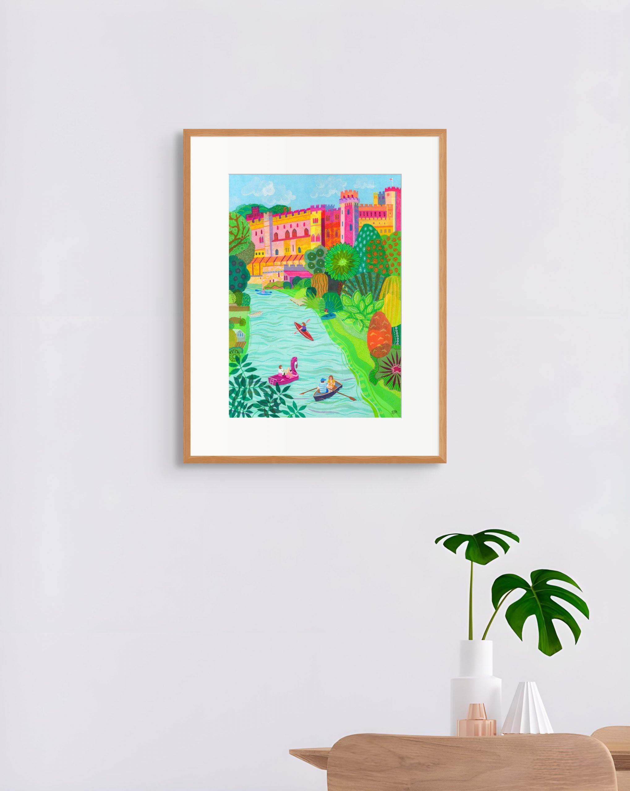 Warwick Castle Print on Paper - Image 3