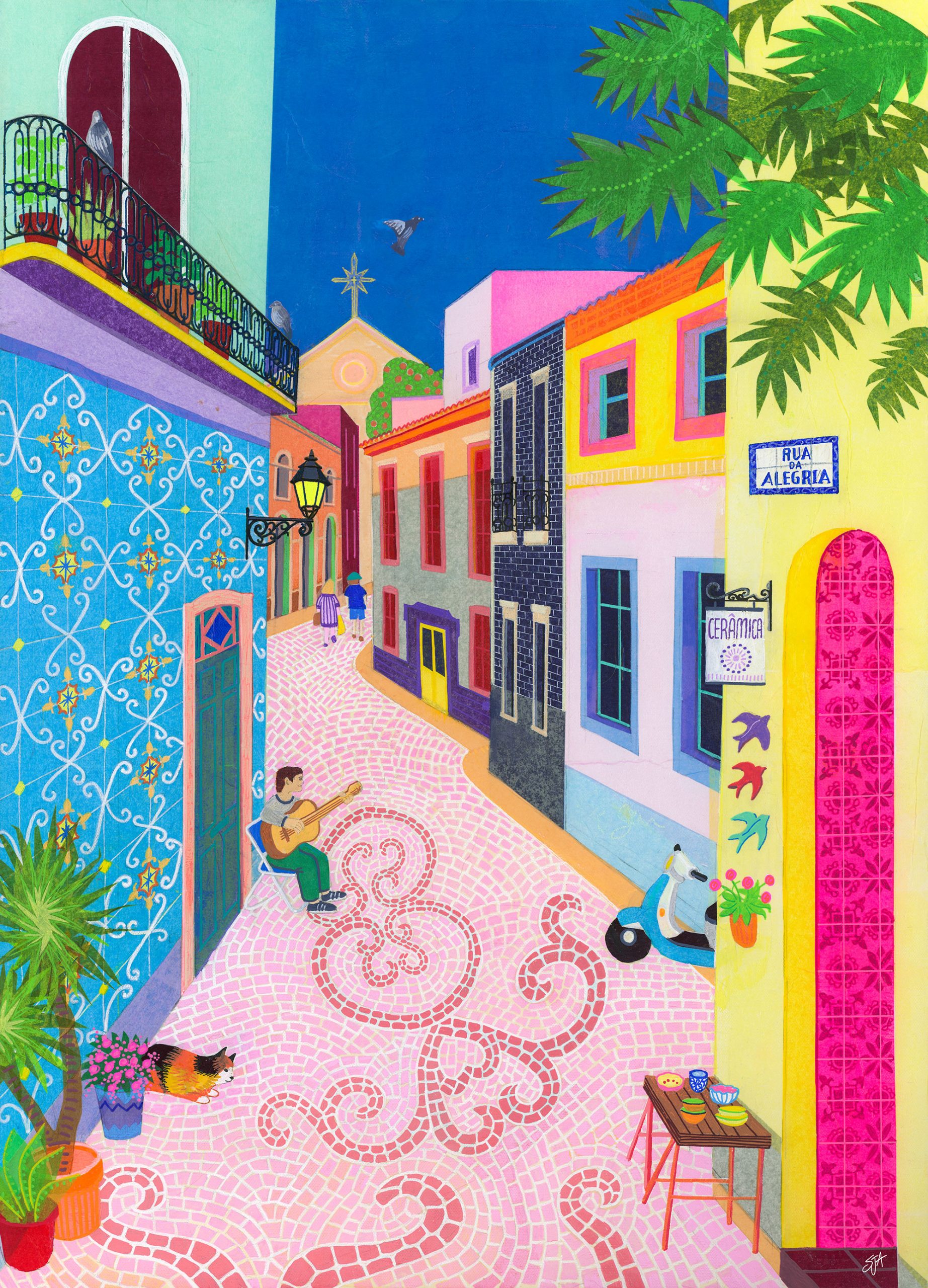 Algarve Print on Paper