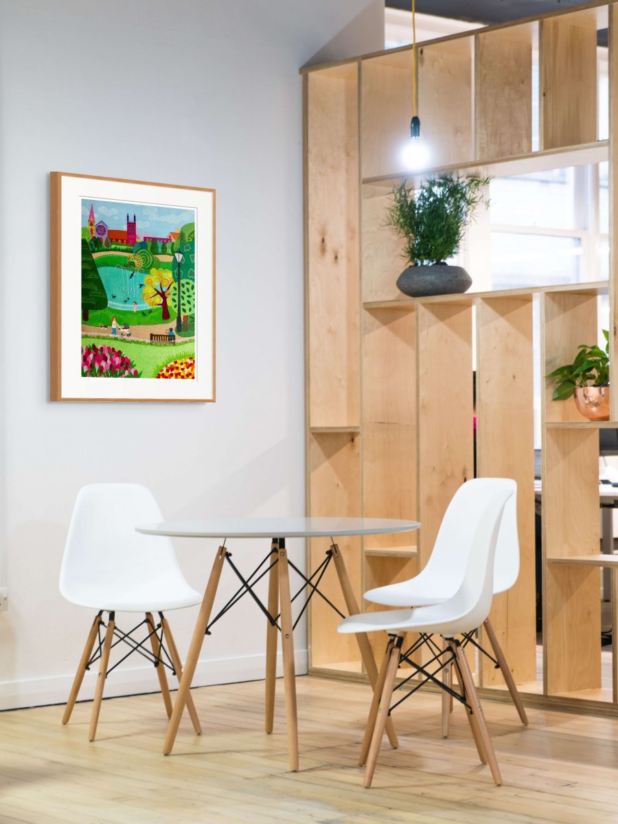 Jephson Gardens Limited Edition Art Print