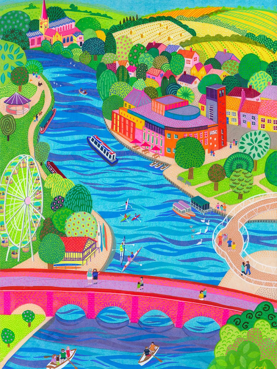 Stratford Upon Avon River - Fine Art Print
